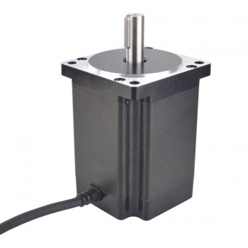 E Series Nema 34 Bipolar High Torque Stepper Motor 1.8 Degree 8.2 Nm(1161.45oz.in) 6.0A 86x86x114mm 4 Wires