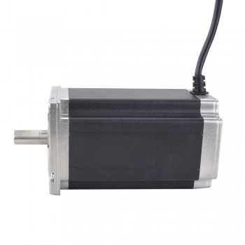 Nema 34 High Torque Bipolar CNC Stepper Motor 1.8 Deg 12.0Nm (1699.68oz.in) 86x86x150.5mm 5.2 A 4 Wires