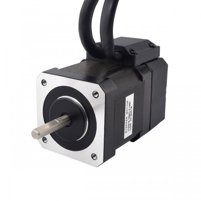 Nema 17 Closed Loop Stepper Motor Bipolar 0.9 Deg 44Ncm/62oz.in 1.68A 2.80V with Encoder 1000CPR