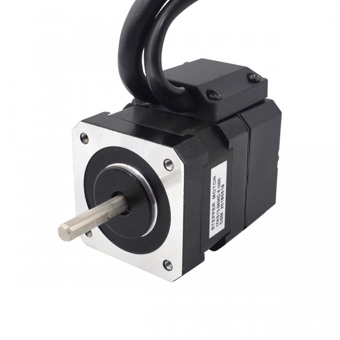 Nema 17 Closed Loop Stepper Motor Bipolar 1.8 Deg 26Ncm/36.83oz.in 0.40A 12V with Encoder 1000CPR