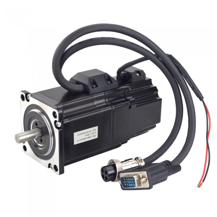 P Series Nema 23 Closed Loop Stepper Motor 1.8 Deg 1.2Nm 4.0A 2 Phase with Electromagnetic Brake