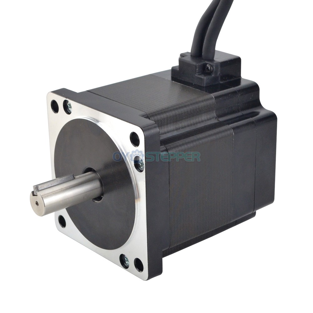 Buy 34HE31-6004D-E1000 E Series Nema 34 Closed Loop Stepper Motor 1.8 Deg  4.8 Nm 6.0A 2 Phase with Encoder 1000CPR Online