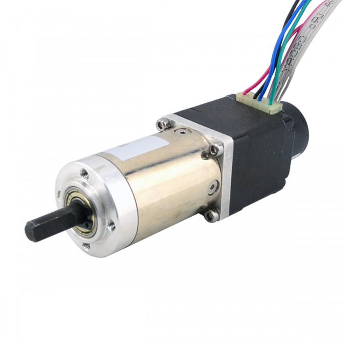 Nema 11 Closed-loop Geared Stepper Bipolar 1.8 Deg L=31mm 0.67A 3.75V with100:1 Encoder 300CPR 