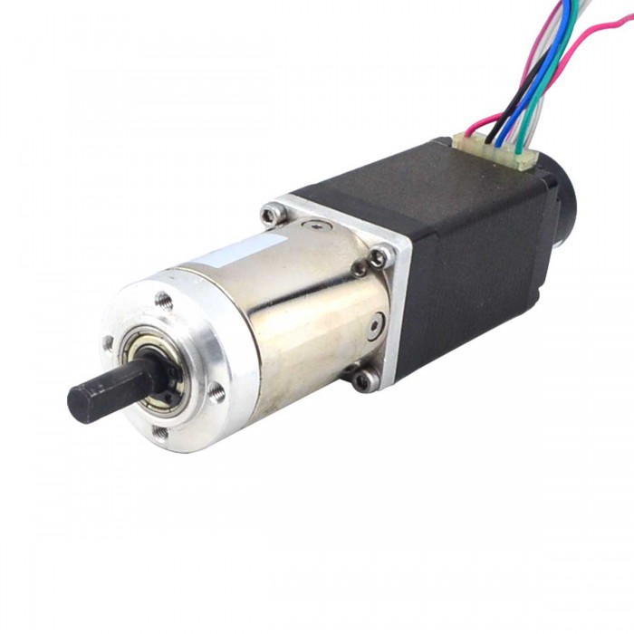 Nema 11 Closed-loop Geared Stepper Bipolar L=51mm 1.8 Deg 0.14Nm 0.67A 8.04V with 51:1 Encoder 300CPR