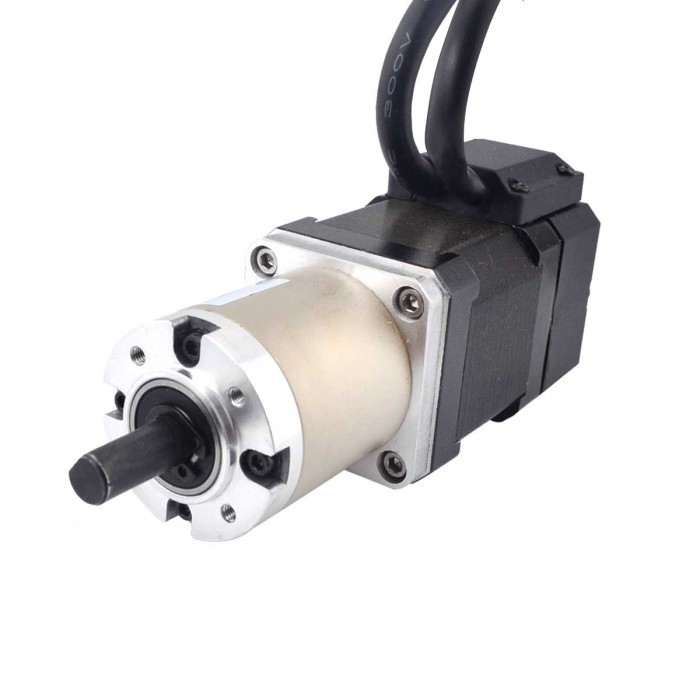 Nema 17 Closed-loop Geared Stepper Motor Bipolar L=48mm 1.8 Deg 0.52Nm 1.68A 2.8V with 51:1 Encoder 1000CPR