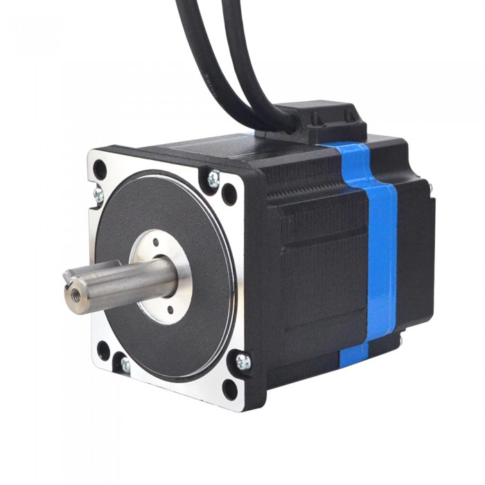 Nema 34 Closed Loop Stepper Motor Bipolar 1.8 Deg 4.6Nm 6A with Encoder 1000CPR 4 Wires