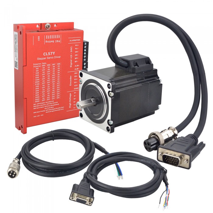 1 Axis Closed Loop Stepper CNC Kit YE Series 1.2 Nm(170oz.in) Nema 23 Motor & Driver