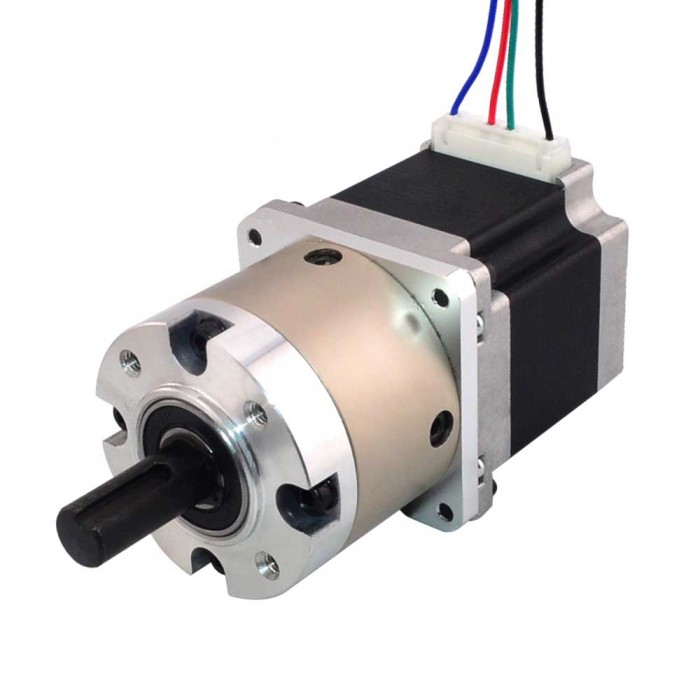 Nema 23 Gear Stepper Motor Bipolar L=56mm1.8 Deg 1.25Nm 2.8A with 4:1 Planetary Gearbox