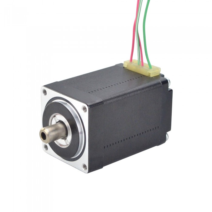 Nema 11 Hollow Shaft Stepper Motor Bipolar 1.8 Deg 7.5Ncm (10.6oz.in) 1.0A Dual Shaft 4 Wires