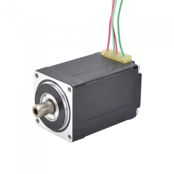 Nema 11 Hollow Shaft Stepper Motor Bipolar 1.8 Deg 7.5Ncm (10.6oz.in) 1.0A Dual Shaft  4 Wires