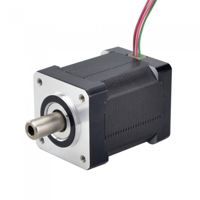 Hollow Shaft Nema 14 Stepper Motor Bipolar 1.8 Deg 33Ncm (46.74oz.in) 2.0A 35x35x48mm 4 Wires