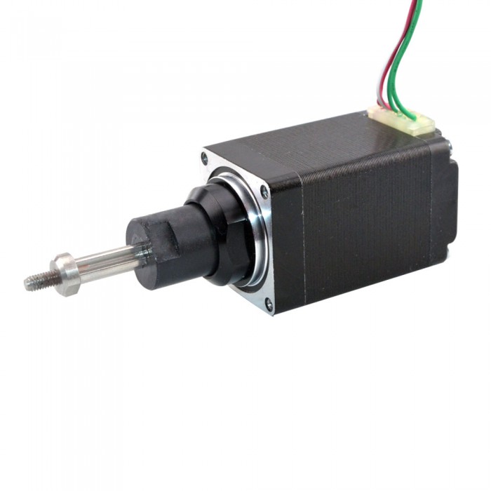 Nema 11 Captive Linear Stepper Motor Bipolar 1.8 Deg 0.35A Lead 0.635mm/0.025" Travel 12.7mm