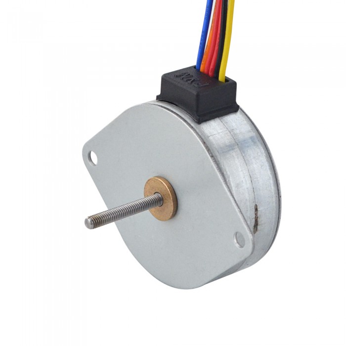 PM External Precision Linear Stepper Motor 0.4A Lead 0.5mm/0.0197" Lead Screw 21mm Φ42x16.5mm