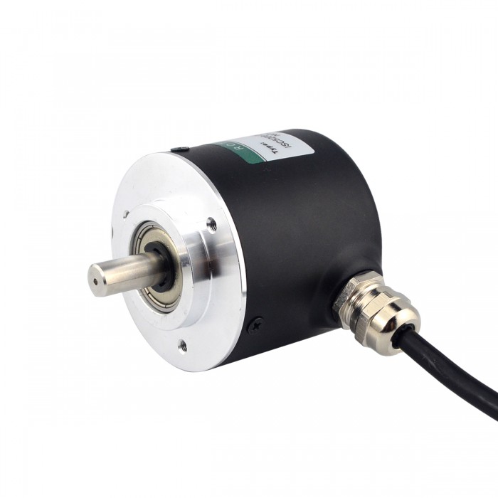 360 CPR Incremental Rotary Encoder Stepper Motor ABZ 3-Channel 8mm Solid Shaft ISC5208