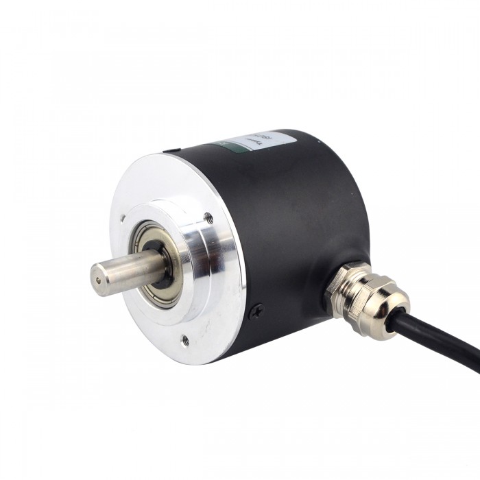 2000 CPR Incremental Stepper Motor Rotary Encoder ABZ 3-Channel 8mm Solid Shaft ISC5208