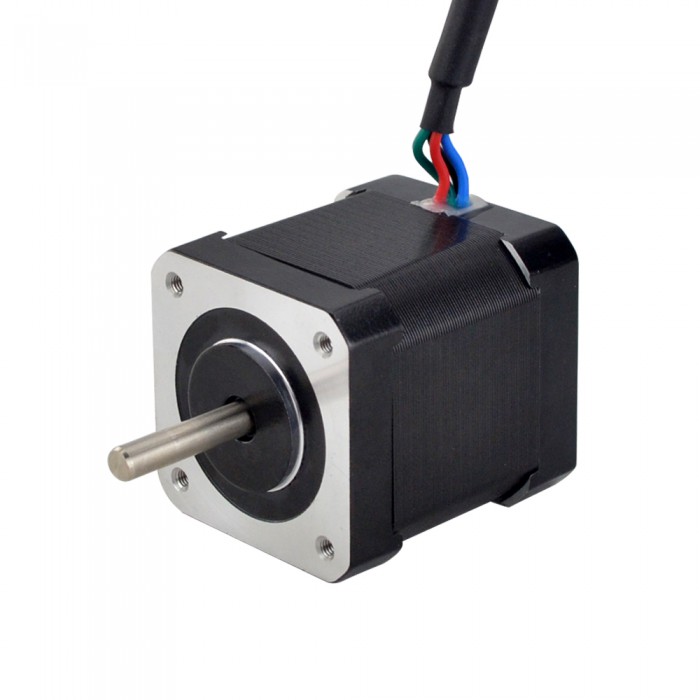 Waterproof Nema 17 Stepper Motor 1.8 Deg 2.0A 0.59 Nm 2 Phase P Series IP65 Water Resistant Stepper Motor