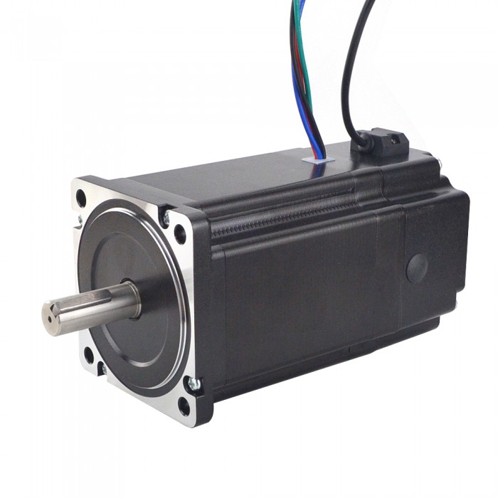 Nema 34 Stepper Motor P Series 1.8 Deg 8.5Nm/1203.94oz.in 2 Phase with Electromagnetic Brake