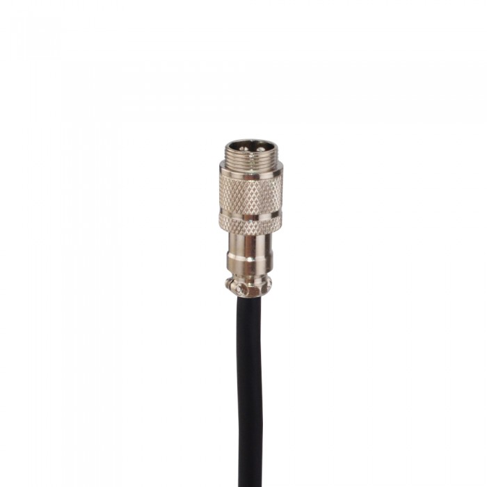 1.7m(67") AWG20 Motor Extension Cable with GX16 Aviation Connector for Nema 23 and 24 Closed Loop Stepper Motors