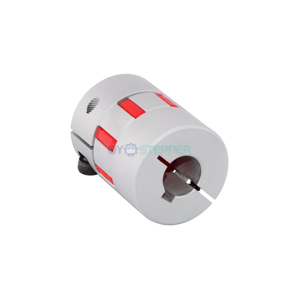 Uxcell 16mm To 16mm Aluminum Shaft Coupler - 40mm Long, 32mm Wide For 3D Printer & CNC Stepper Motor