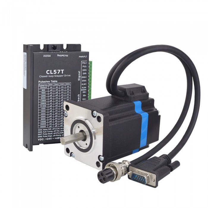 1 Axis Closed loop Stepper Kit 2 Nm(283.28 oz.in) Nema 24 Closed loop Stepper Motor ＆ Driver