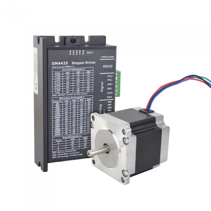 1 Axis Stepper CNC Kit 1.26Nm (178.4oz.in) Nema 23 Stepper Motor & Digital Stepper Driver