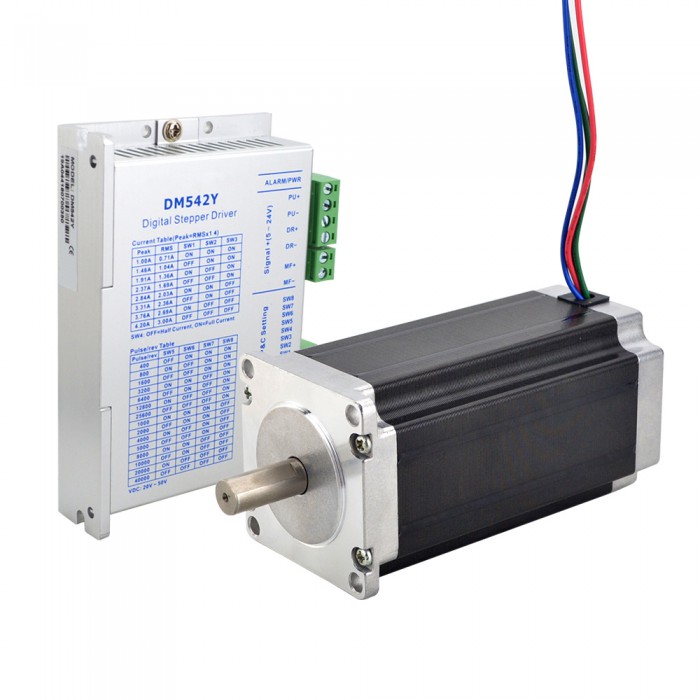 1 Axis Stepper CNC Kit 3.0 Nm(425oz.in) Nema 23 E Series Stepper Motor & Driver