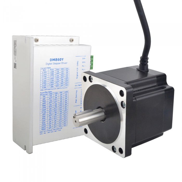 1 Axis Stepper CNC Kit 4.8 Nm(849.84oz.in) Nema 34 E Series Stepper Motor & Driver