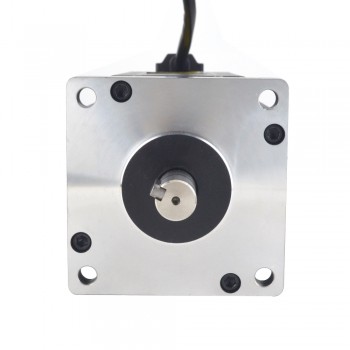 Nema 42 3-Phase Stepper Motor Bipolar 1.2 Deg 20Nm 5.0A 110x110x201.5mm keyway Shaft