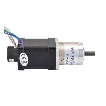 Nema 14 Closed-loop Geared Stepper L=52mm 1.8 Deg 1.5A 4.2V 3 Phase with 14:1 Planetary Gearbox Encoder 300CPR