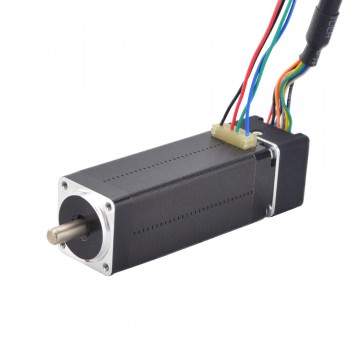 Nema 8 Closed Loop Stepper Motor 1.8 Deg 0.054 Nm/7.65oz.in 0.8A  2 Phase with Encoder 1000CPR