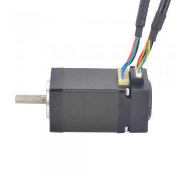 Nema 11 Closed Loop Stepper Motor Bipolar 1.8 Deg 0.1Nm 0.67A 2 Phase with Encoder 1000CPR