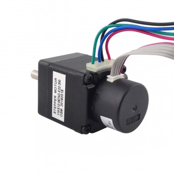 Nema 11 Closed Loop Stepper Motor Bipolar 1.8 Deg 0.07Nm/9.91oz.in 0.67A 3.75V with Encoder 300CPR