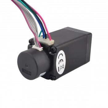 Nema 11 Closed Loop Stepper Motor Bipolar 1.8 Deg 12Ncm/17oz.in 0.67A 6.20V with Encoder 300CPR