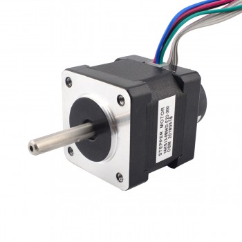 Nema 14 Closed Loop Stepper Motor Bipolar 1.8 Deg 18Ncm/25.5oz.in 0.80A 5.40V with Encoder 300CPR