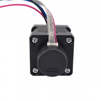 Nema 14 Closed Loop Stepper Motor Bipolar 1.8 Deg 18Ncm/25.5oz.in 0.80A 5.40V with Encoder 300CPR