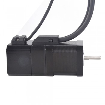 P Series Nema 17 Closed Loop Stepper Motor 1.8 Deg 48Ncm 2A 2 Phase with Electromagnetic Brake