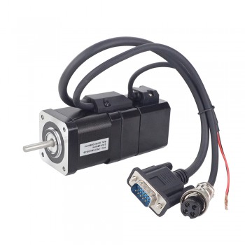 P Series Nema 17 Closed Loop Stepper Motor 1.8 Deg 48Ncm 2A 2 Phase with Electromagnetic Brake