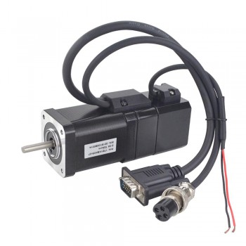 Nema 17 Closed Loop Stepper Motor P Series 1.8 Deg 72Ncm 2.0 A 2 Phase with Electromagnetic Brake