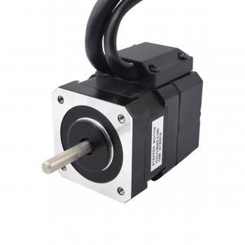 Nema 17 Closed Loop Stepper Motor Bipolar 1.8 Deg 26Ncm/36.83oz.in 0.40A 12V with Encoder 1000CPR