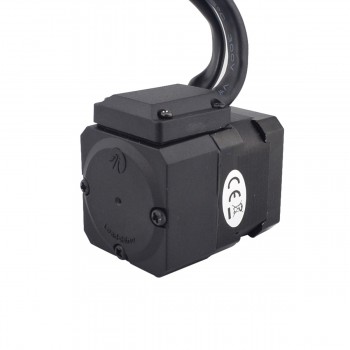 Nema 17 Closed Loop Stepper Motor Bipolar 1.8 Deg 26Ncm/36.83oz.in 0.40A 12V with Encoder 1000CPR