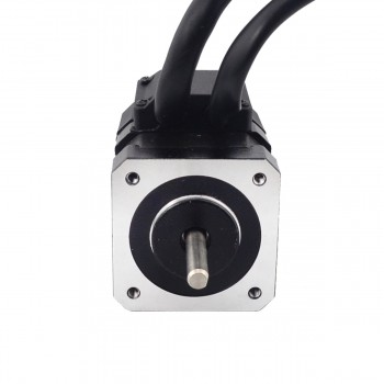 Nema 17 Closed Loop Stepper Motor Bipolar 1.8 Deg 26Ncm/36.83oz.in 0.40A 12V with Encoder 1000CPR
