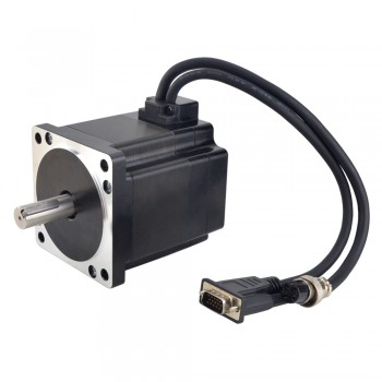 E Series Nema 34 Closed Loop Stepper Motor 1.8 Deg 4.8 Nm 6.0A 2 Phase with Encoder 1000CPR