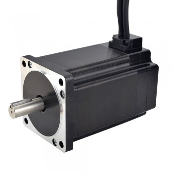 E Series Nema 34 Closed Loop Stepper Motor 1.8 Deg 9 Nm 6A 2 Phase with Encoder 1000CPR