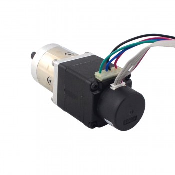 Nema 11 Closed-loop Geared Stepper Motor L=31mm 1.8 Deg 0.07Nm 0.67A 3.75V 5:1 with Encoder 300CPR