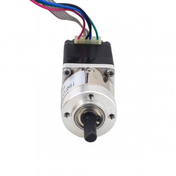 Nema 11 Closed-loop Geared Stepper Motor L=31mm 1.8 Deg 0.07Nm 0.67A 3.75V 5:1 with Encoder 300CPR