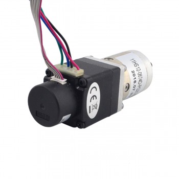 Nema 11 Closed-loop Geared Geared Stepper Motor L=31mm 1.8 Deg 0.67A 3.75V 0.07Nm 27:1 with Encoder 300CPR