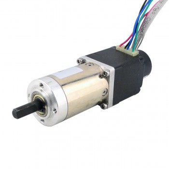 Nema 11 Closed-loop Geared Stepper Bipolar 1.8 Deg L=31mm 0.67A 3.75V with100:1 Encoder 300CPR 