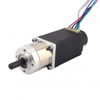 Nema 11 Closed-loop Geared Stepper Bipolar 1.8 Deg L=51mm 0.67A 8.04V with 5:1 Encoder 300CPR