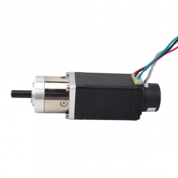 Nema 11 Closed-loop Geared Stepper Bipolar 1.8 Deg L=51mm 0.67A 8.04V with 5:1 Encoder 300CPR