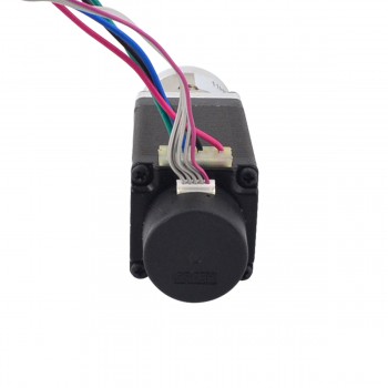 Nema 11 Closed-loop Geared Stepper Bipolar 1.8 Deg L=51mm 0.67A 8.04V with 5:1 Encoder 300CPR